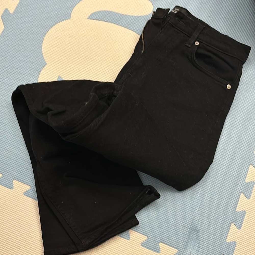 &other stories like new black straight jeans size 27